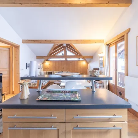 Style Loft Chamonix Lägenhet